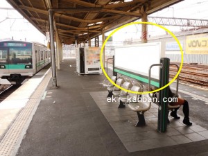 JR/馬橋駅/ホーム№B01&B02№02駅看板・駅広告、写真2