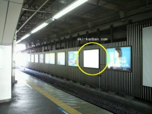 JR／蒲田駅／北行線側／№105駅看板・駅広告、写真1