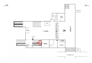 JR/武蔵溝ノ口駅/本屋口/№31駅看板・駅広告、位置図