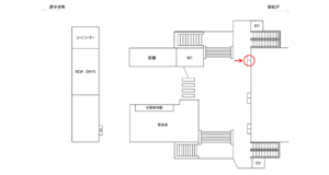 JR／吉川駅／本屋口／№1駅看板・駅広告、位置図