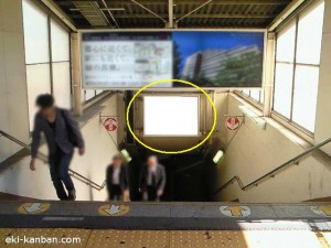 JR／亀戸駅／東口通路／№9駅看板・駅広告、写真1