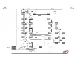 JR／上野駅／入谷口／№2駅看板・駅広告、位置図