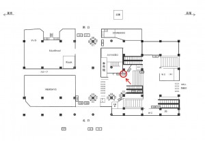 JR／阿佐ケ谷駅／本屋口／№102駅看板・駅広告、位置図