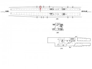 東京メトロ/妙典駅/東西線/№2駅看板・駅広告、位置図