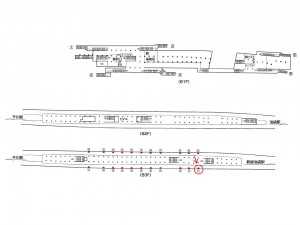 東京メトロ／要町駅／副都心線／№31駅看板・駅広告、位置図