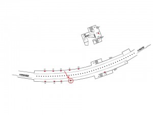 東京メトロ／中野富士見町駅／丸ノ内線／№2駅看板・駅広告、位置図
