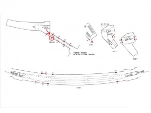 東京メトロ／永田町駅／南北線／№18駅看板・駅広告、位置図