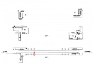 東京メトロ／白金台駅／南北線／№11駅看板・駅広告、位置図