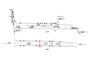 東京メトロ／錦糸町駅／半蔵門線／№11駅看板・駅広告、位置図