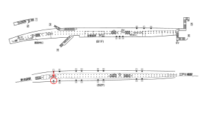 東京メトロ／護国寺駅／有楽町線／№16駅看板・駅広告、位置図