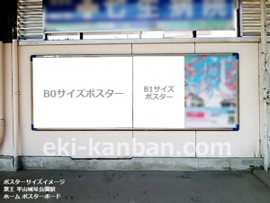 京王／平山城址公園駅／駅貼りポスター駅ポスター・駅広告、写真1