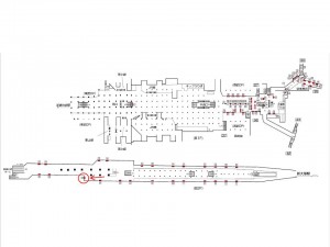 東京メトロ／池袋駅／丸ノ内線／№124駅看板・駅広告、位置図