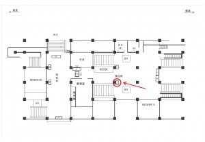 JR/南船橋駅/本屋改札内/№11駅看板・駅広告、位置図
