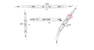 東京メトロ／銀座駅／丸ノ内線№2B№B駅看板・駅広告、位置図