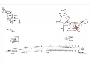 東京メトロ／三越前駅／半蔵門線／№49駅看板・駅広告、位置図
