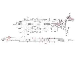 東京メトロ／池袋駅／丸ノ内線／№127駅看板・駅広告、位置図