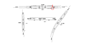 東京メトロ／銀座駅／日比谷線／№14駅看板・駅広告、位置図