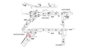 東京メトロ／溜池山王駅／銀座線／№17駅看板・駅広告、位置図