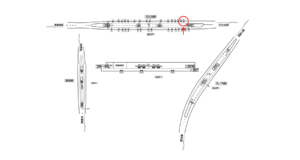 東京メトロ／銀座駅／日比谷線／№12駅看板・駅広告、位置図