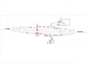東京メトロ／東高円寺駅／丸ノ内線／№4駅看板・駅広告、位置図