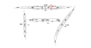 東京メトロ／銀座駅／日比谷線／№9駅看板・駅広告、位置図