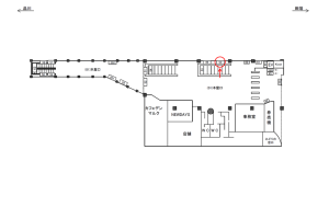 JR／目白駅／本屋口／№50駅看板・駅広告、位置図