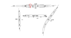 東京メトロ／銀座駅／日比谷線／№3駅看板・駅広告、位置図