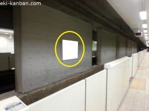 つくばエクスプレス　青井駅／線間／№6駅看板・駅広告、写真1