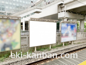 JR／大崎駅／埼京下り側／№4駅看板・駅広告、写真2
