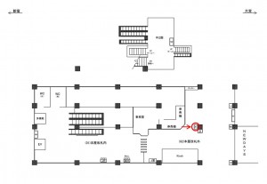 JR／北戸田駅／本屋改札外／№4駅看板・駅広告、位置図