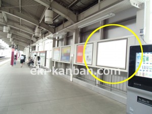 JR／武蔵境駅／高架上りホーム／№103駅看板・駅広告、写真3