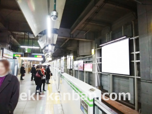 JR／恵比寿駅／外回り線側／№151駅看板・駅広告、写真1