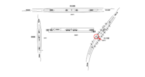 東京メトロ／銀座駅／丸ノ内線№16A№A駅看板・駅広告、位置図