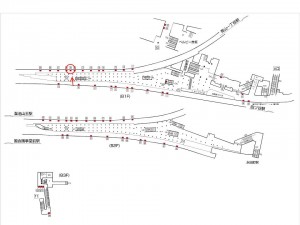 東京メトロ／赤坂見附駅／丸ノ内線／№19駅看板・駅広告、位置図