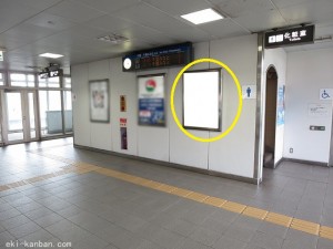 千葉都市モノレール　県庁前駅／コンコース／№6駅看板・駅広告、写真2