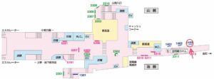 京成　高砂駅／／№1403駅看板・駅広告、位置図
