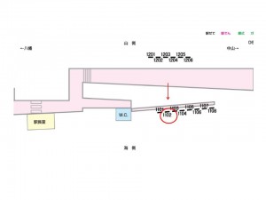 京成　鬼越駅／／№1102駅看板・駅広告、位置図