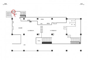 JR／中浦和駅／本屋改札外／№2駅看板・駅広告、位置図