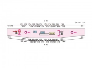 京成　青砥駅／／№5692駅看板・駅広告、位置図