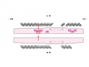 京成　ユーカリが丘駅／／№5262駅看板・駅広告、位置図