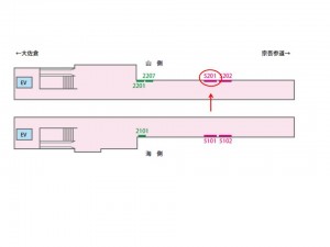 京成　酒々井駅／／№5201駅看板・駅広告、位置図