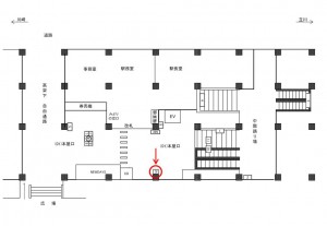 JR／武蔵新城駅／本屋口／№9駅看板・駅広告、位置図