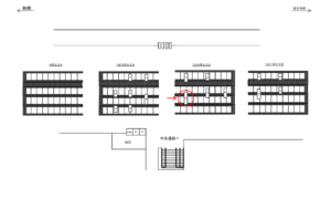 JR／東京駅／2号エスカ／№2駅看板・駅広告、位置図
