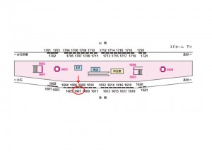 京成　青砥駅／／№1607駅看板・駅広告、位置図