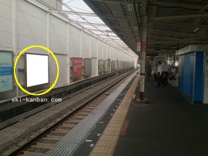 JR／西荻窪駅／風防壁／№16駅看板・駅広告、写真1