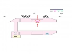 京成　検見川駅／／№5261駅看板・駅広告、位置図