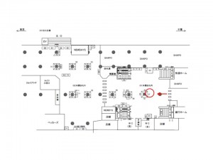JR／市川駅／本屋改札内／№71駅看板・駅広告、位置図