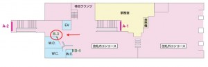 北総　印旛日本医大駅／額式№Ｂ-3№3駅看板・駅広告、位置図