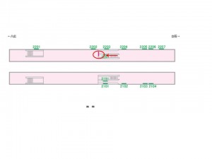 京成　四ツ木駅／／№5291駅看板・駅広告、位置図