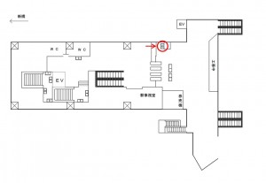 ゆりかもめ　豊洲駅／本屋口／№10駅看板・駅広告、位置図